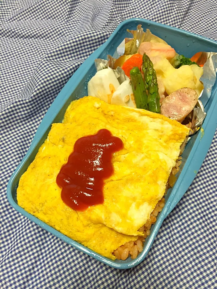 息子のお弁当|おじさんさん