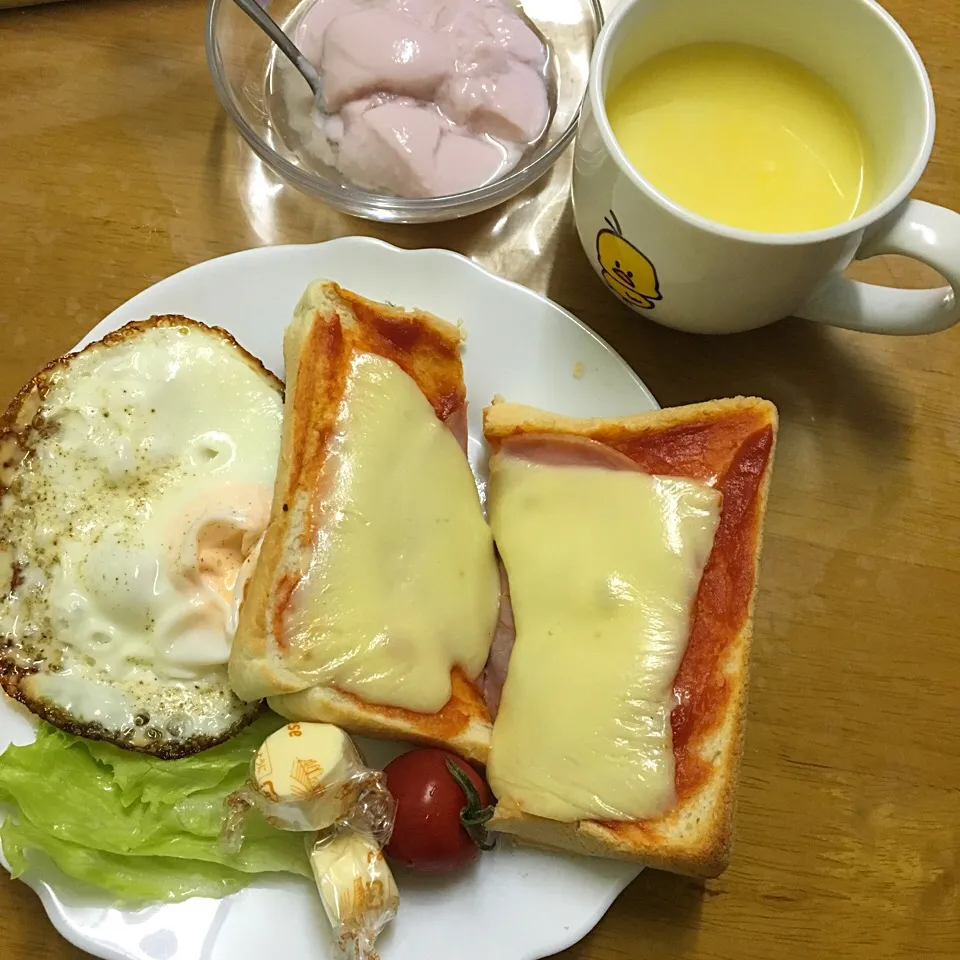 Snapdishの料理写真:朝食 160415|maixx ใหม่さん