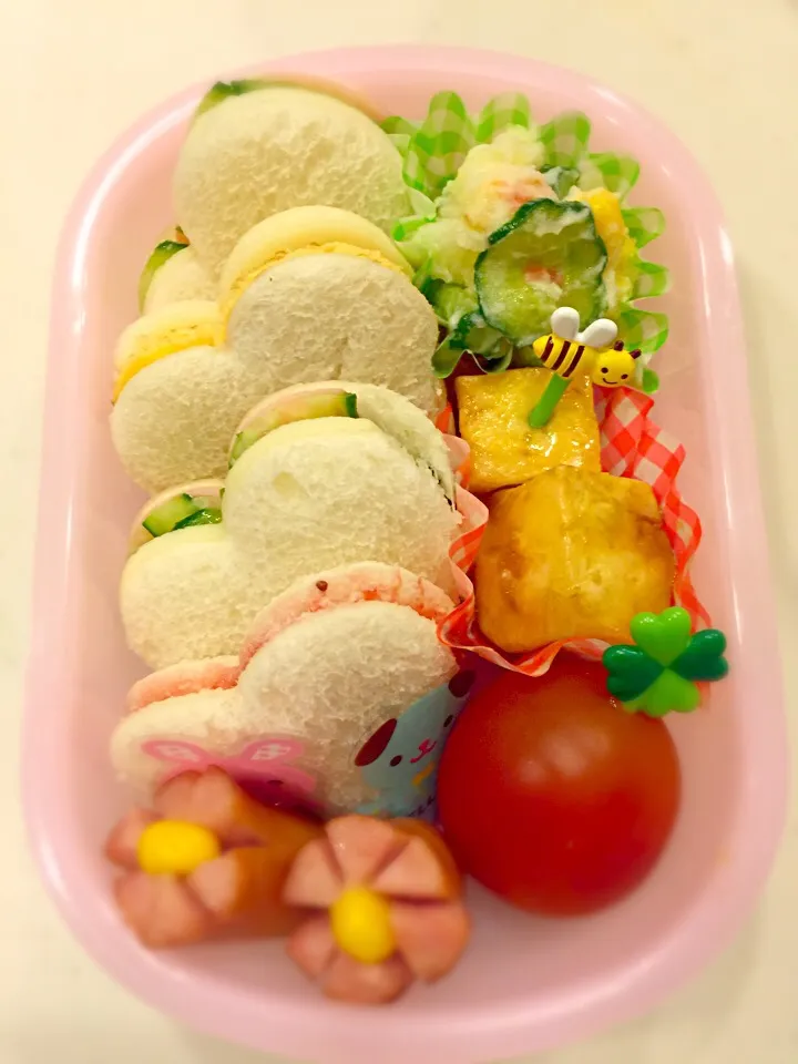 サンドイッチ弁当🌸|Michiko Okamotoさん