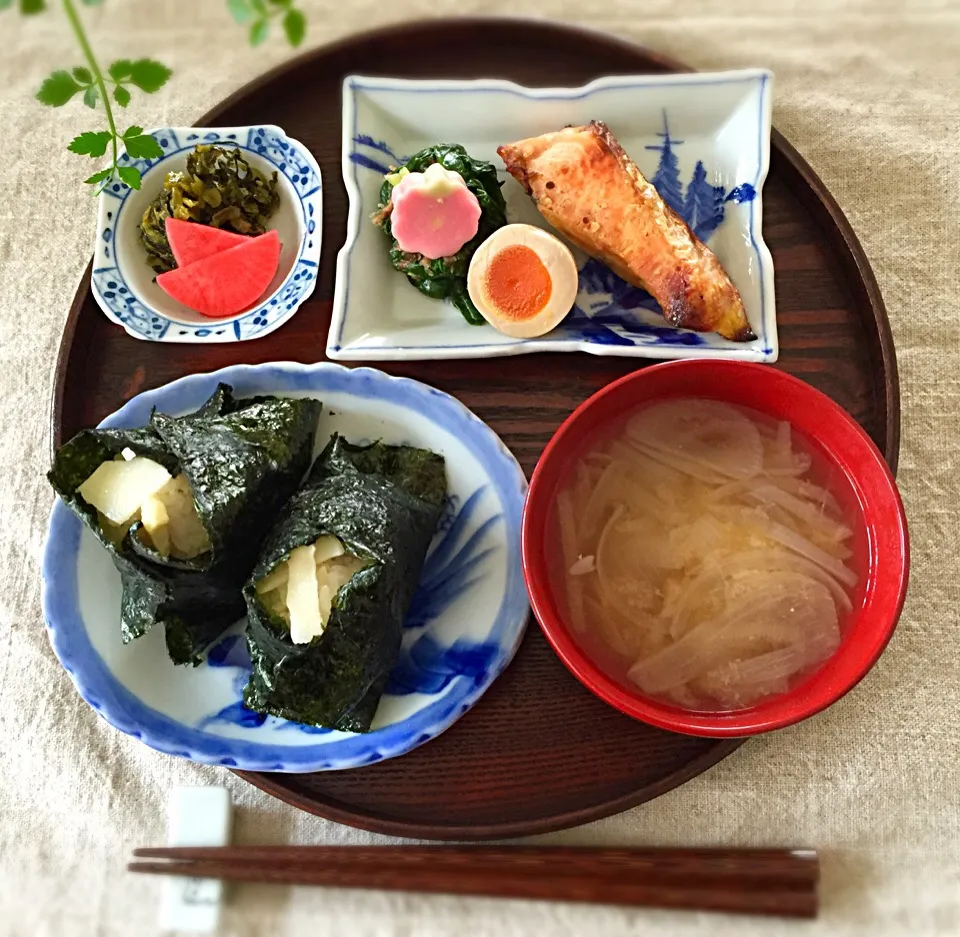 タケノコご飯おむすび昼膳|pigronaさん