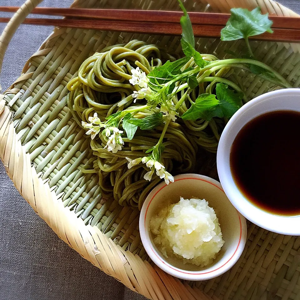 Snapdishの料理写真:茶蕎麦|シローさん