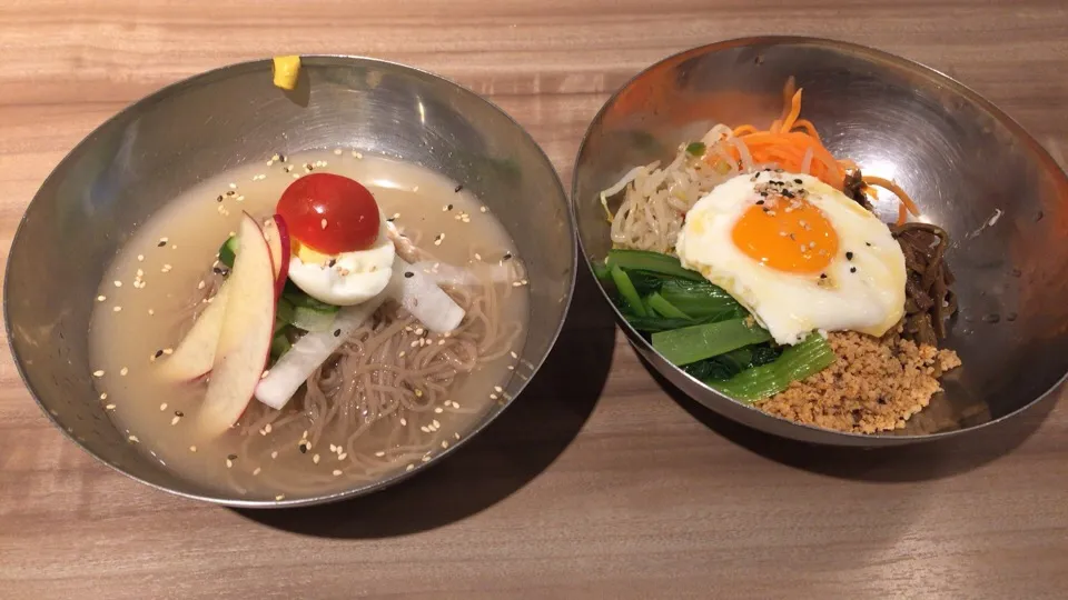 ミニビビンバとミニ冷麺|おっちさん