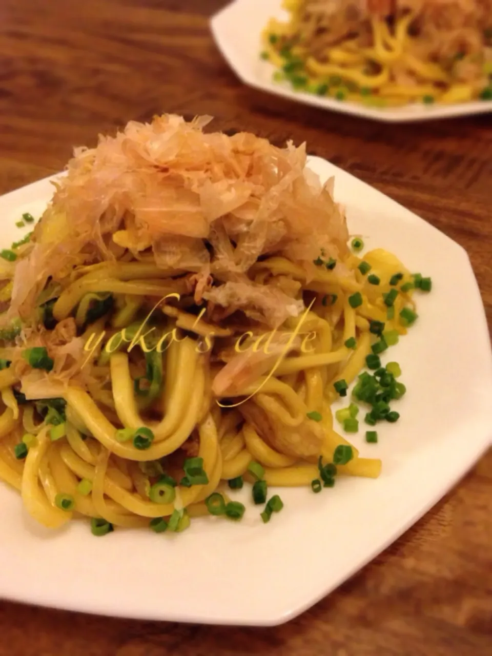 カレー醤油の焼きうどん|ようこんさん