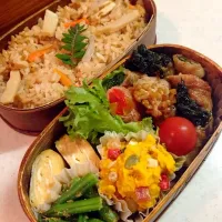 Snapdishの料理写真:男子高校生のお弁当☆|Mutumi Tanioさん