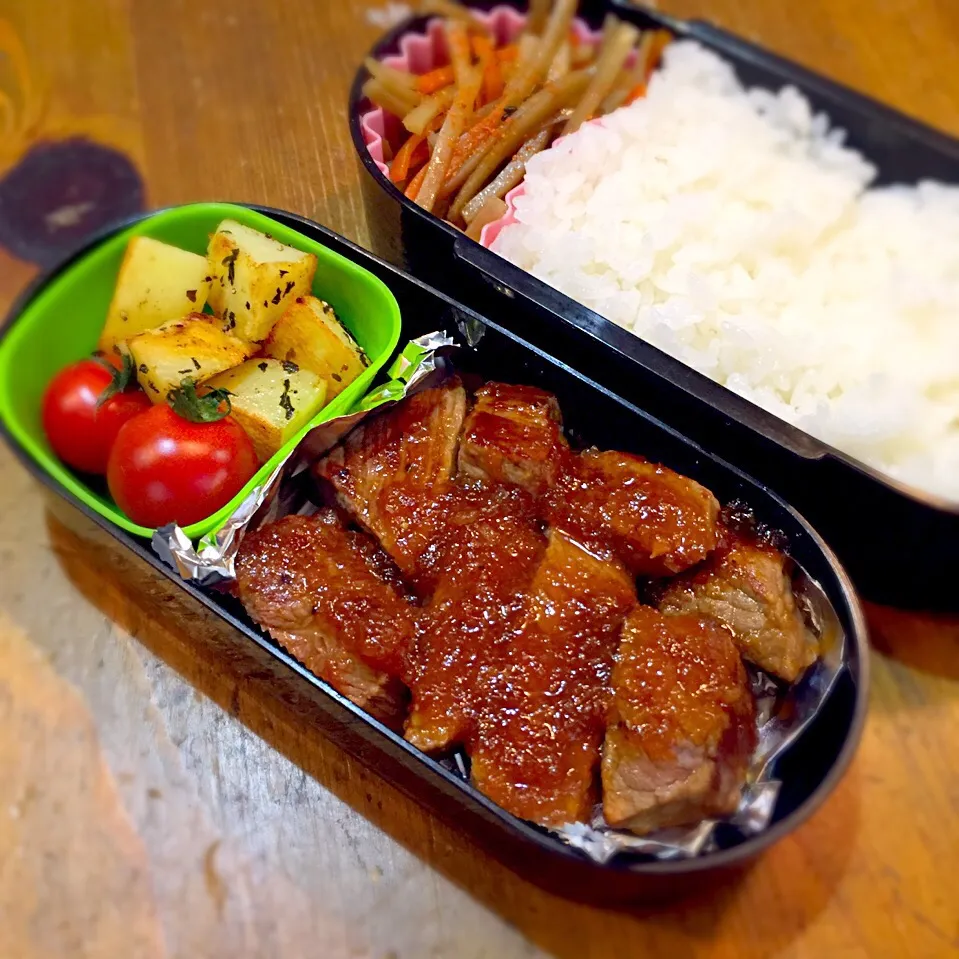 ステーキ弁当|yokoyokomamaさん