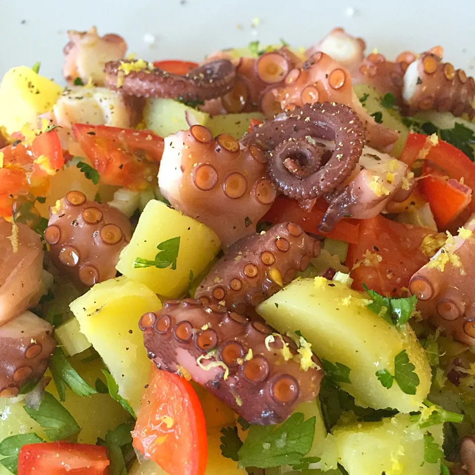 Octopus salad|Liesbeth Maliepaardさん