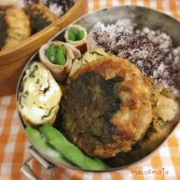 鶏つくねの照り焼き弁当（4月16日）|まじゃさん