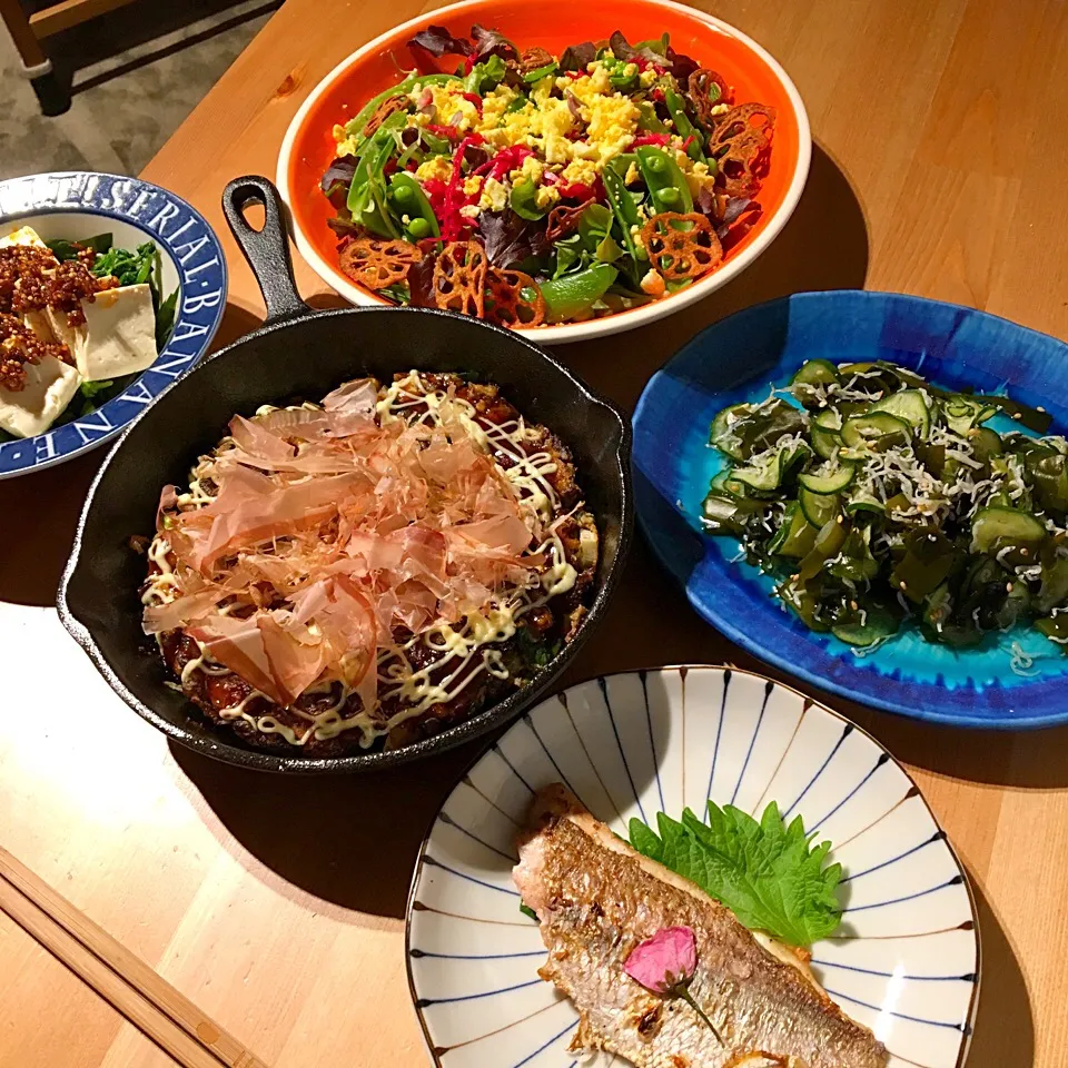 Snapdishの料理写真:晩ごはん🍚|ba.a.ba_キッチンさん