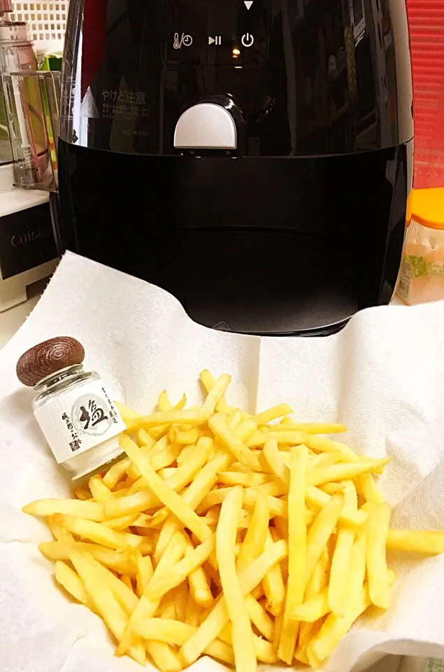 ノンフライヤーで、

簡単ノンフライドポテト🍟|masasho's momさん