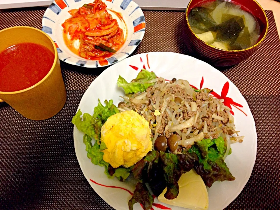 4月16日夕食|ばぁさんさん