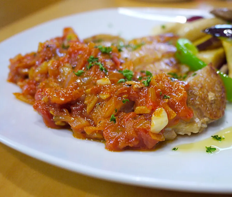 沖縄「ピロピロ」ライフさんの料理 チキンガーリックステーキ次男ソース|沖縄「ピロピロ」ライフさん