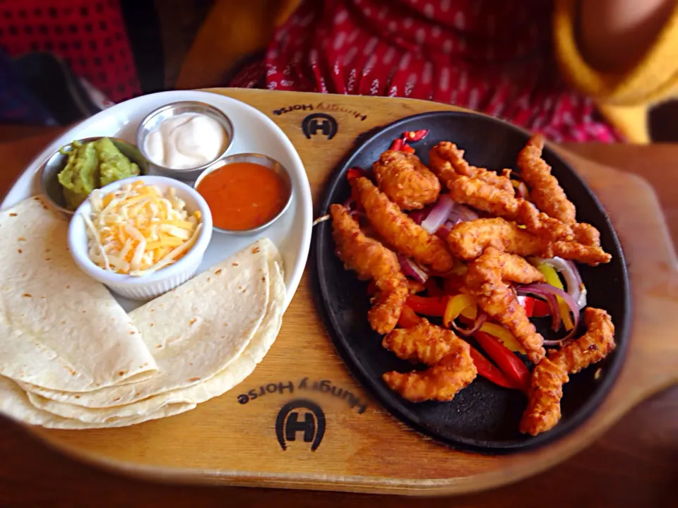 Chicken fajitas.|Karla Collington Ryderさん