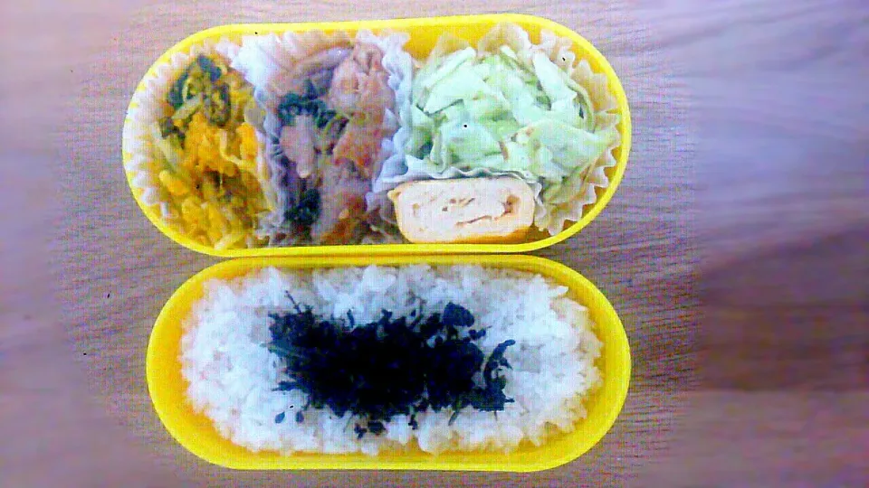 鶏の味噌漬け焼き弁当|くまぽてとさん