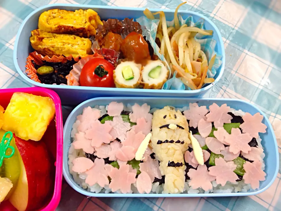 つくしなめこ弁当♡|yonjiさん