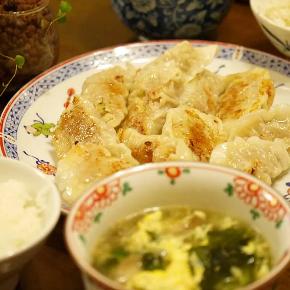 ☆餃子定食☆
〜旦那様の作品〜|ぼるぴぃ〜さん