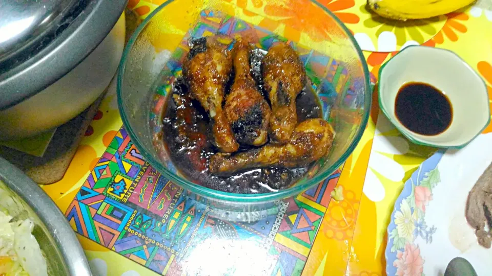 Korean Soy Garlic Chicken|Rinielさん