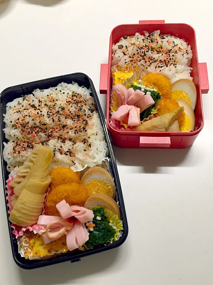 4/18お弁当🍴|三姉妹のママさん