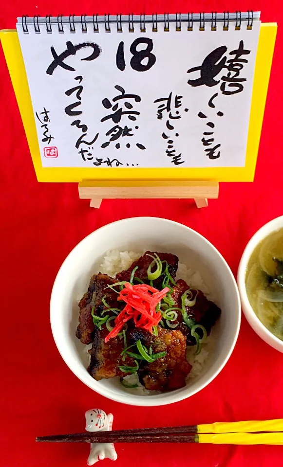 ごはんの力💪さんまのかば焼き丼^_^
秋刀魚は薬の魚❣️あったかごはんと一緒に💪💪💪🙏|はみちゃんさん