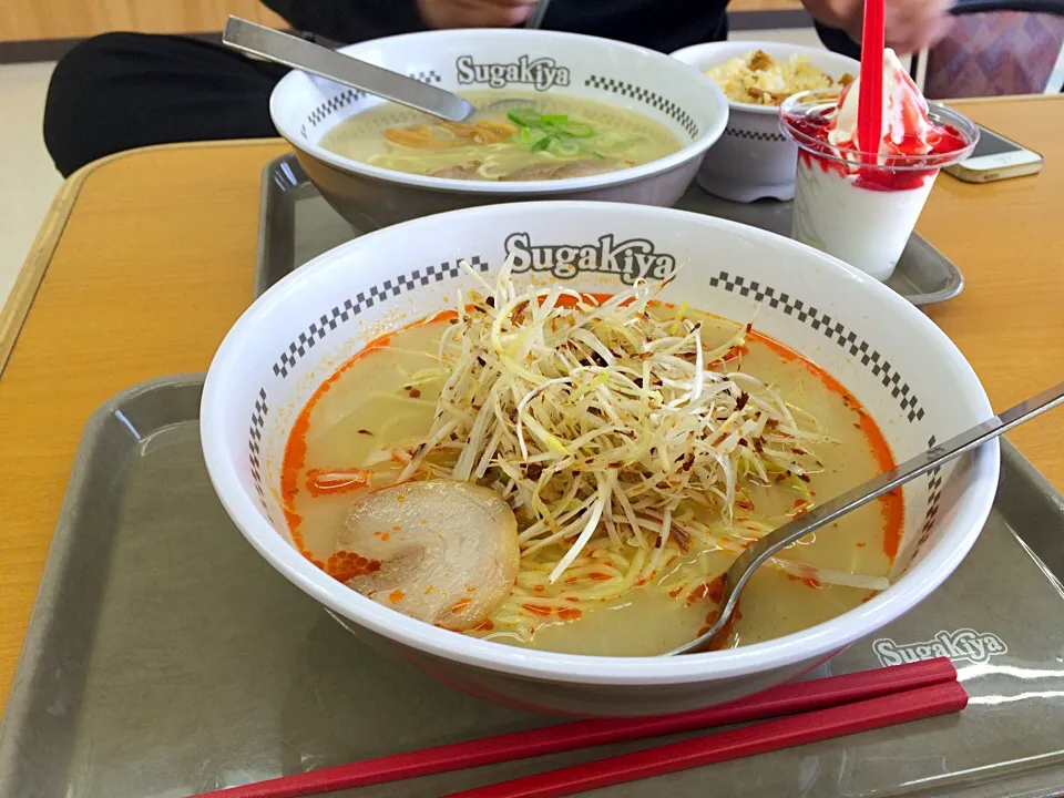 やっぱり寿がきや❤️ネギラーメンおいしい🎀|makoさん