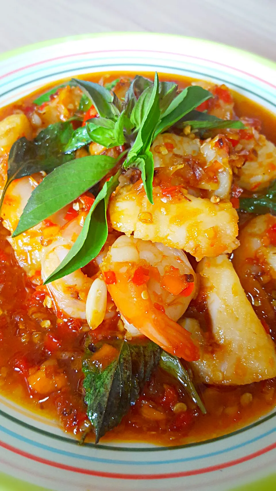 "ทะเลสามรส" 🍤 สีสันแสบทรวงป่ะ 😆|🌴Papa Naughty...(new id)🍹さん