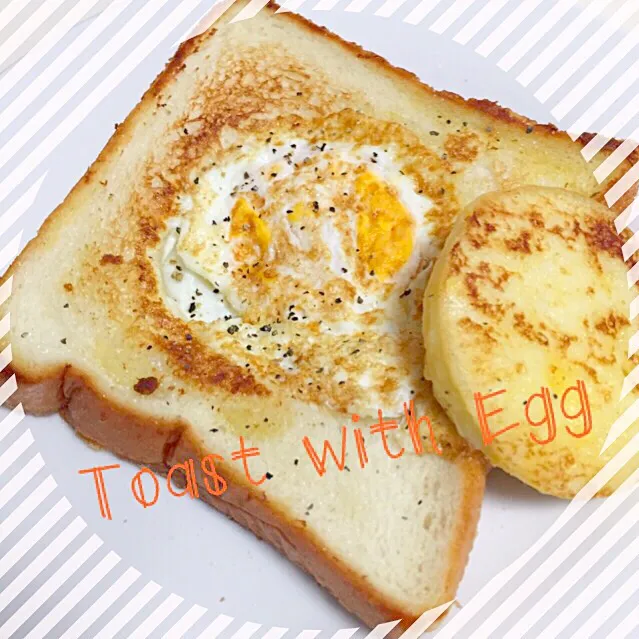 Toast with Egg|rinnさん