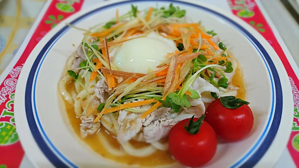 冷しゃぶおろしうどん|よっしー(=^ェ^=)さん