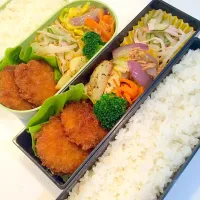 Snapdishの料理写真:4/16お弁当|ci0nさん