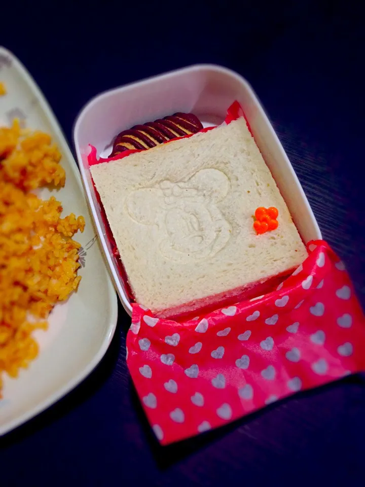 Bento of The day..Nuttella bread.. For kids|dzさん