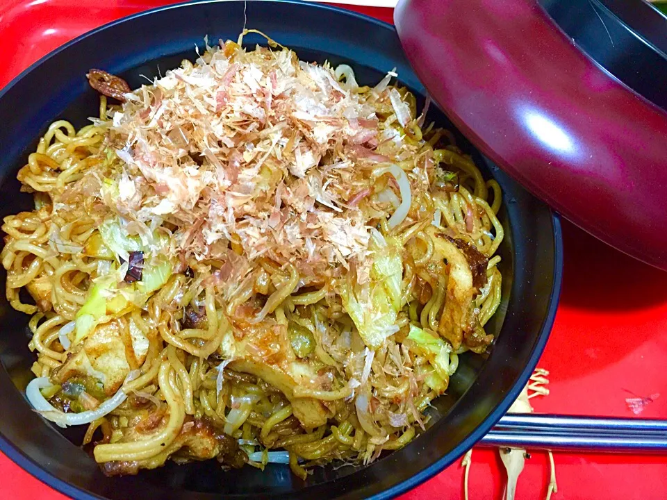 酒粕入り焼きそば|カリヤ レイイチロウ。さん