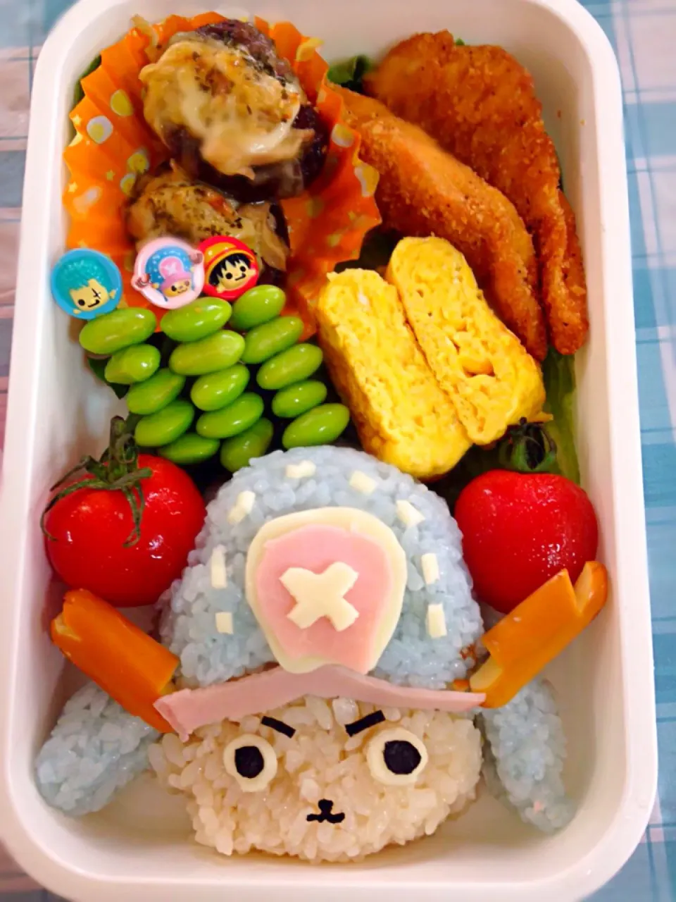 Snapdishの料理写真:チョッパー弁当♡|yonjiさん