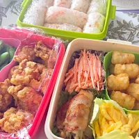 Snapdishの料理写真:お花見ピクニック弁当|minamiさん