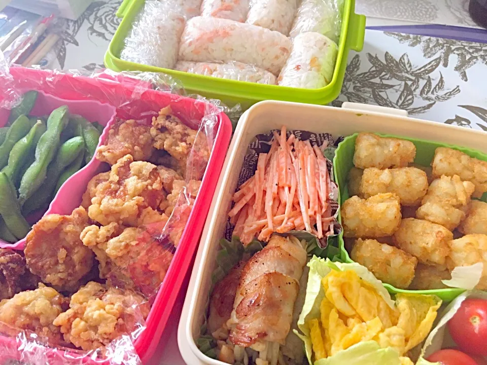 Snapdishの料理写真:お花見ピクニック弁当|minamiさん