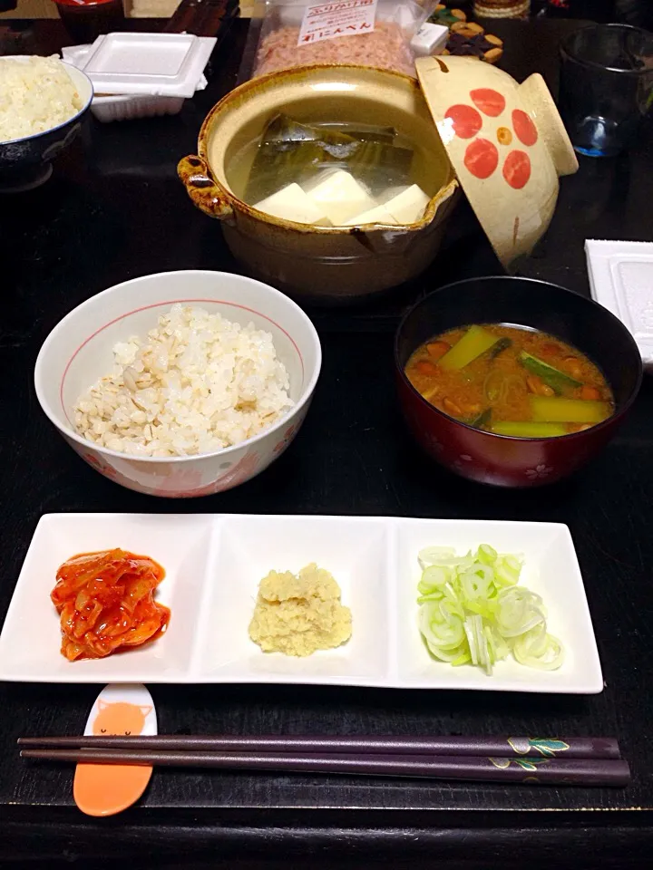 湯豆腐定食☆|つばりん亭さん