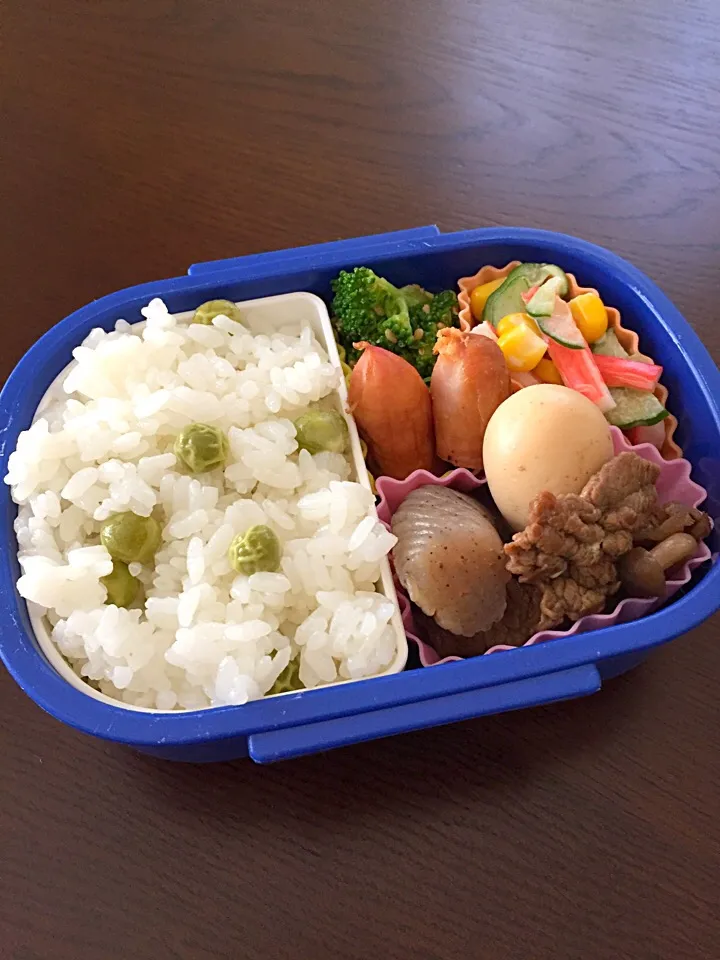 肉豆腐と豆ごはん弁当|kiicoさん