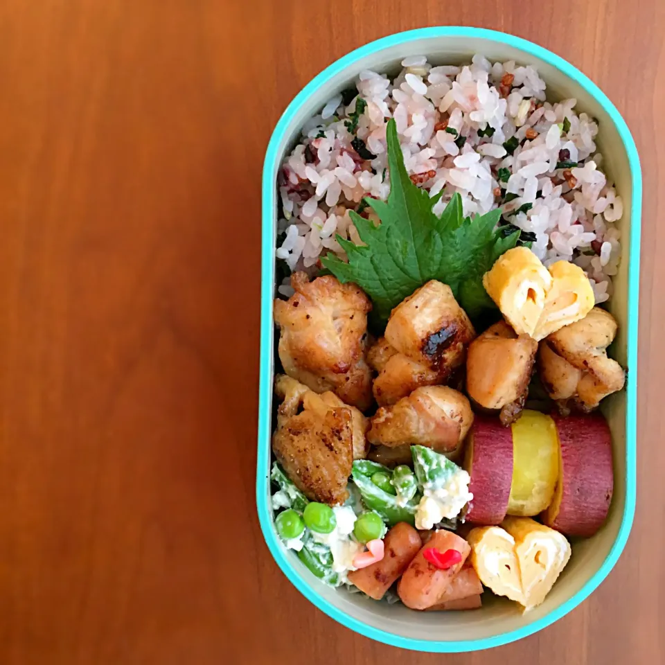 Snapdishの料理写真:ほ〜の女子大生お弁当♪  20160419|Youさん