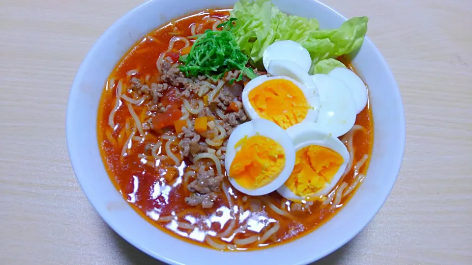 ４月16日　トマトラーメン|いもこ。さん