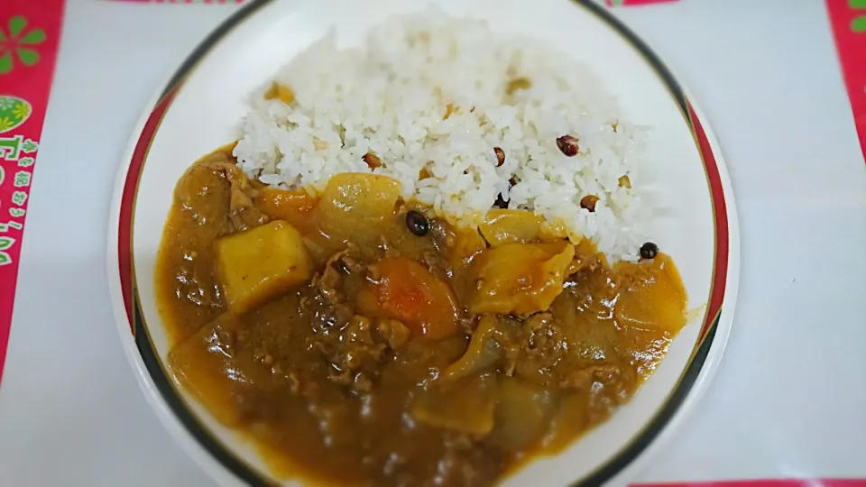 雑穀ごはんのカレーライス|よっしー(=^ェ^=)さん