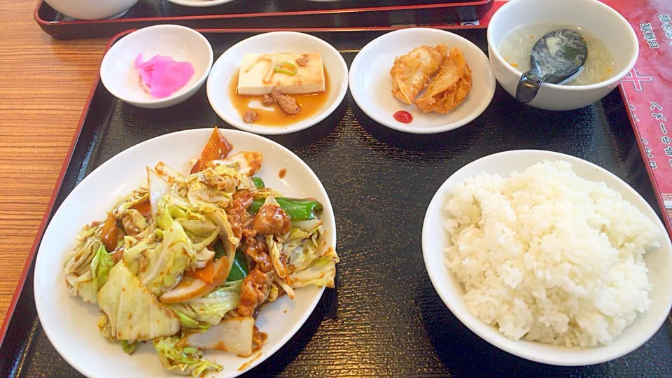 回鍋肉定食|ケンケンさん