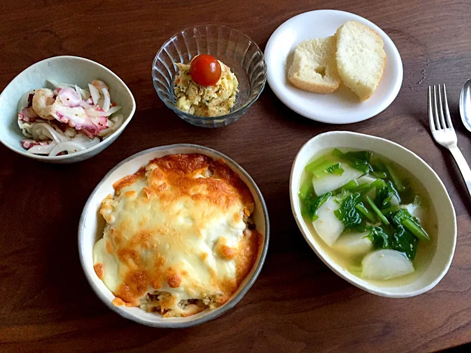 Snapdishの料理写真:今日の夕ご飯|河野真希さん