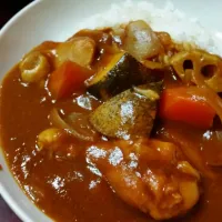 Snapdishの料理写真:根菜カレー|Kanaさん