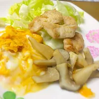 Snapdishの料理写真:鶏肉の柔らか生姜焼き！|Kazutaka  Oozawaさん