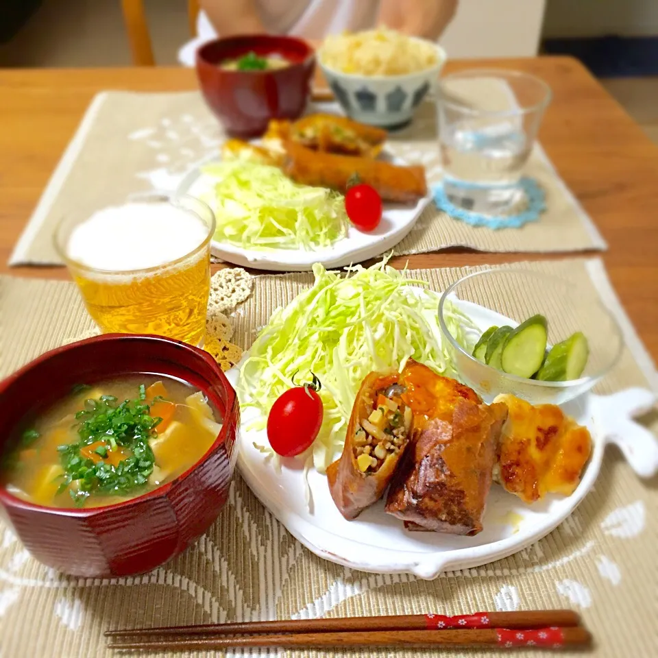 今日の夕飯☆全体#夕飯|あさこさん