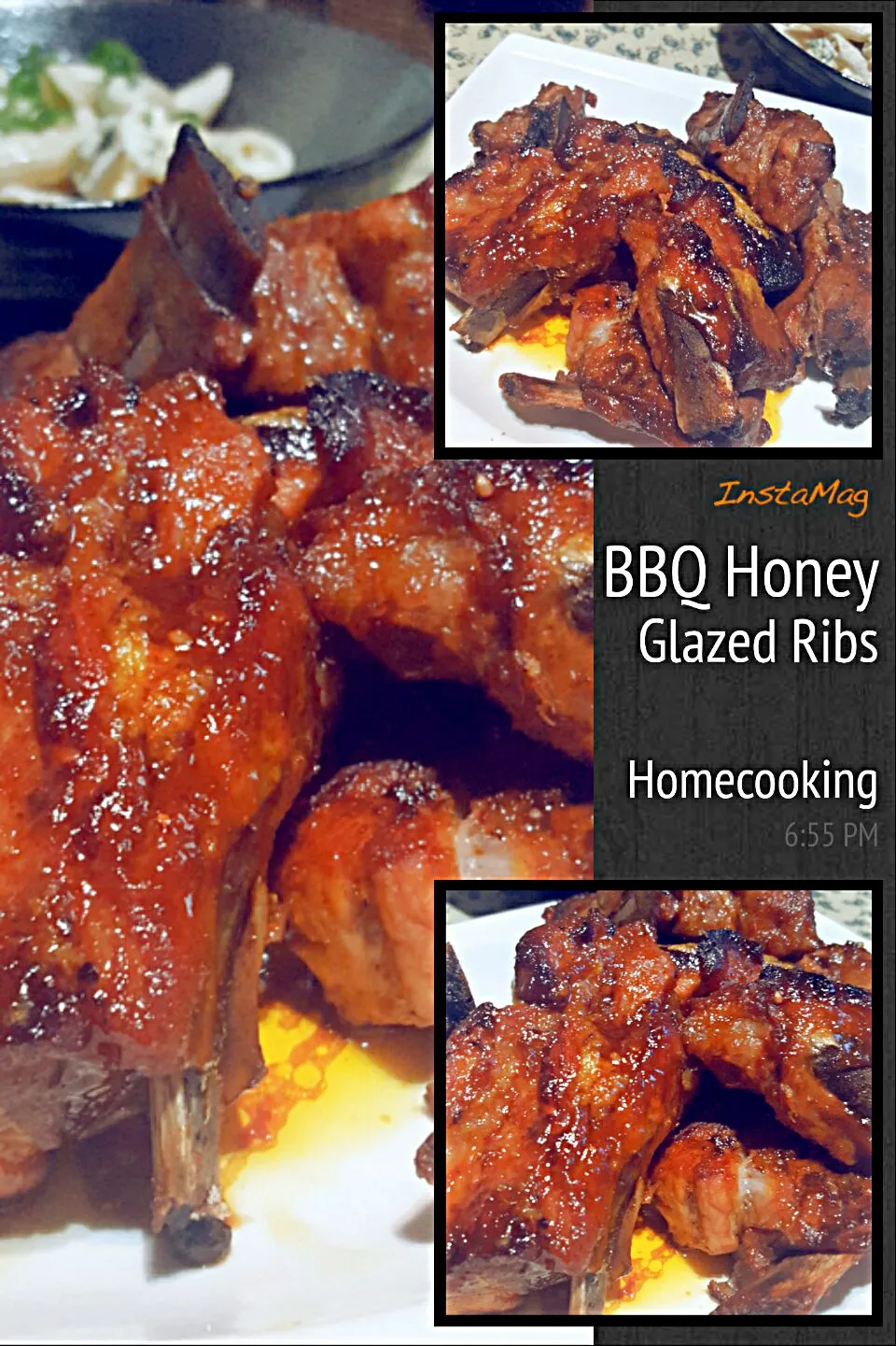 Honey Glazed BBQ Ribs|Emanuel Hayashiさん