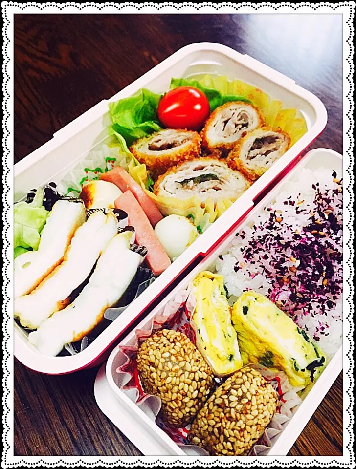 Snapdishの料理写真:今日の娘っちの お弁当|えみちさん