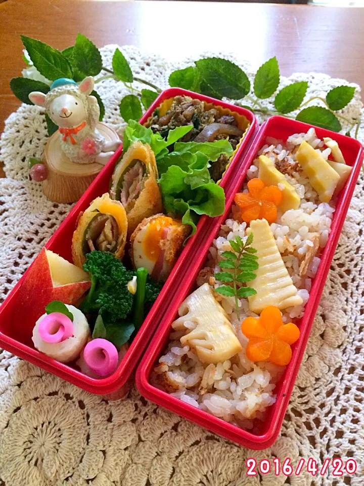 今日の娘弁当‎( ˙º̬˙ )و ̑̑|ばろんさん