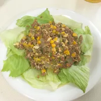 Snapdishの料理写真:冷蔵庫の余り物で野菜炒め|chilkyさん