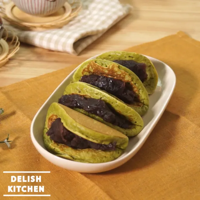 【動画】抹茶どら焼き #delishkitchentv|DELISH KITCHENさん