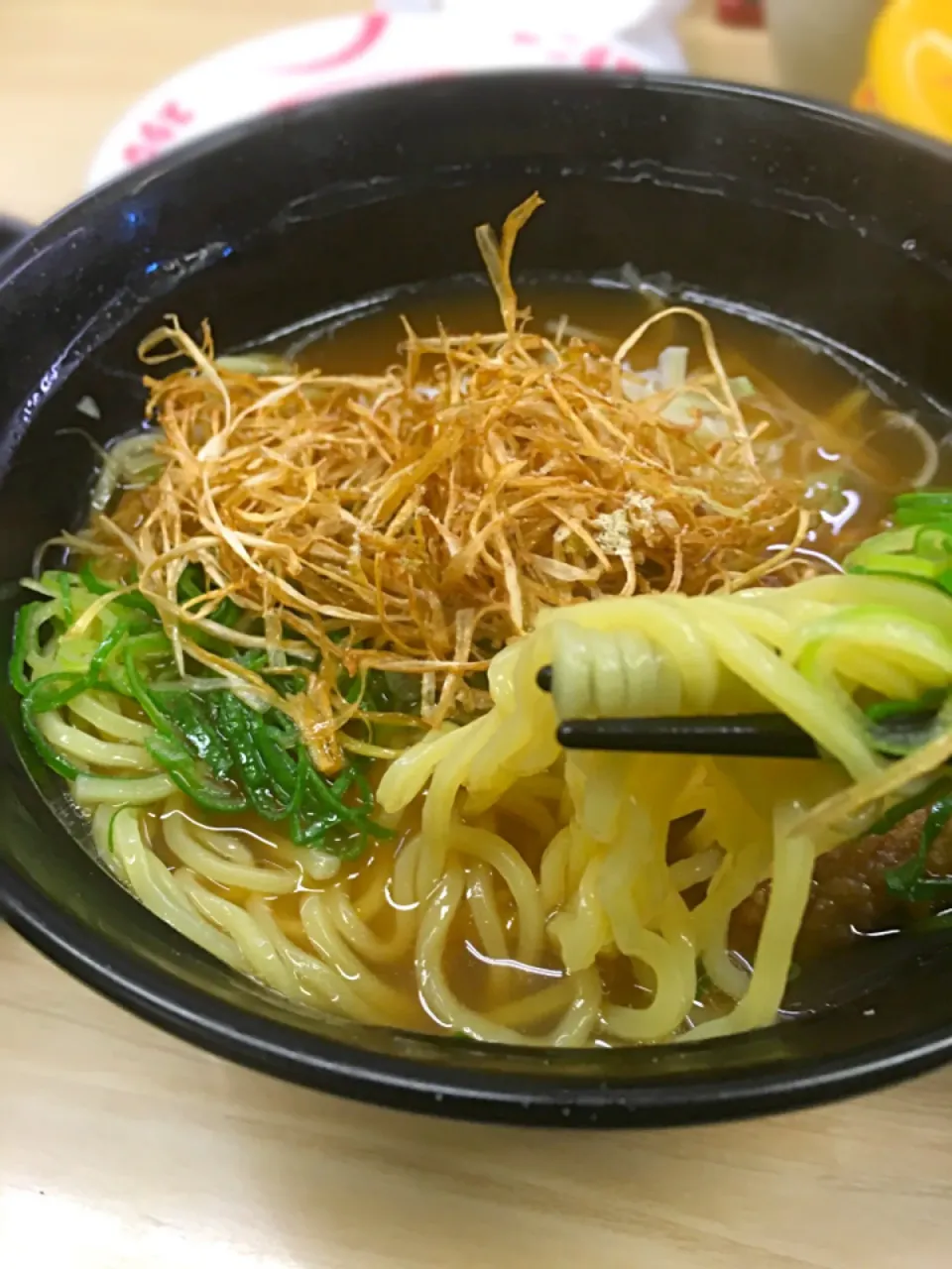 スシローでコク旨まぐろ醤油ラーメン|Tetsuaki  Komatsuさん