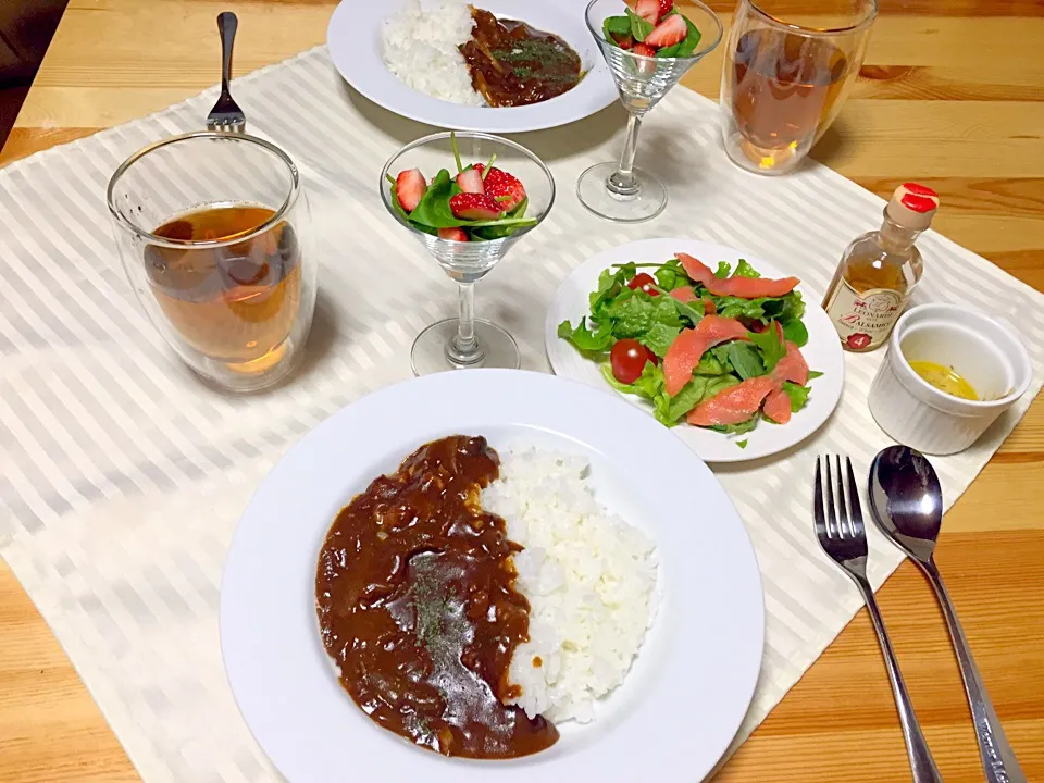 娘が作ってくれた ハッシュドビーフ😍|ジャスミンさん