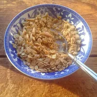 maple almond granola with coconut milk|Anna Brunelleさん